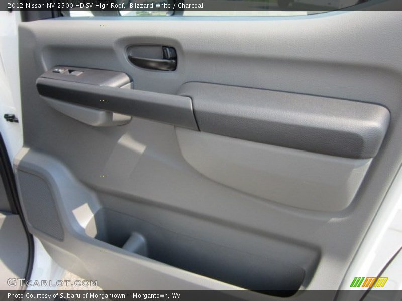 Blizzard White / Charcoal 2012 Nissan NV 2500 HD SV High Roof