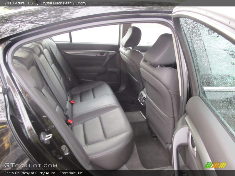 Crystal Black Pearl / Ebony 2010 Acura TL 3.5
