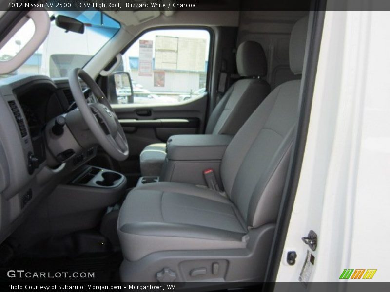  2012 NV 2500 HD SV High Roof Charcoal Interior