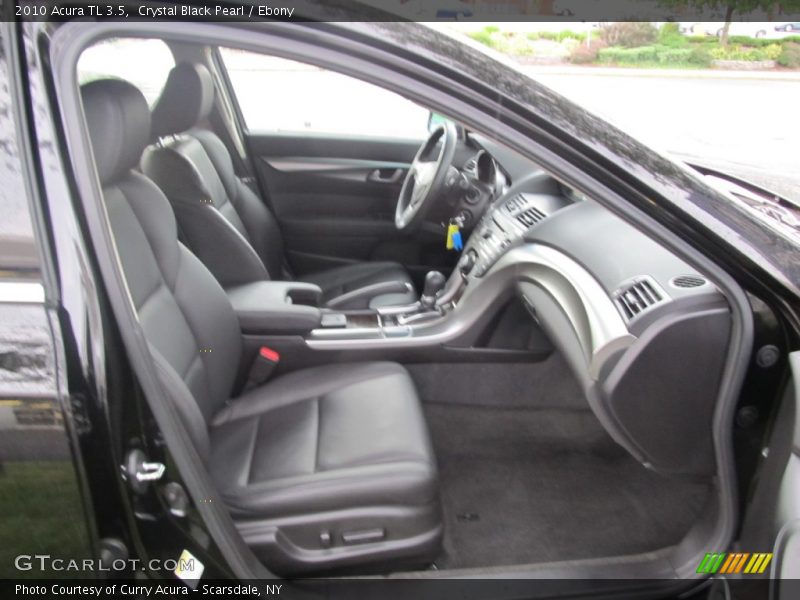 Crystal Black Pearl / Ebony 2010 Acura TL 3.5