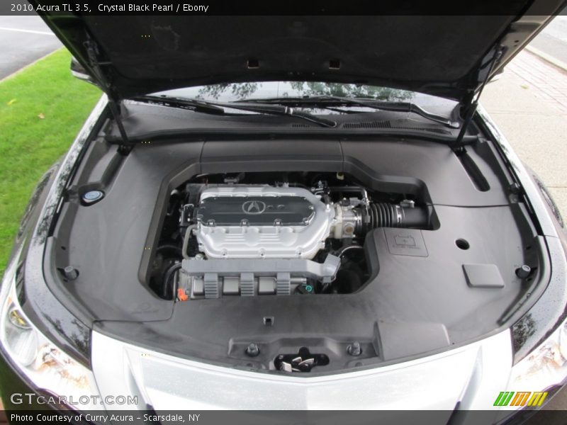 Crystal Black Pearl / Ebony 2010 Acura TL 3.5