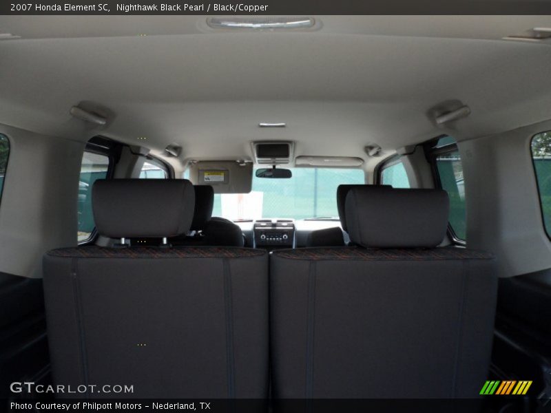 Nighthawk Black Pearl / Black/Copper 2007 Honda Element SC