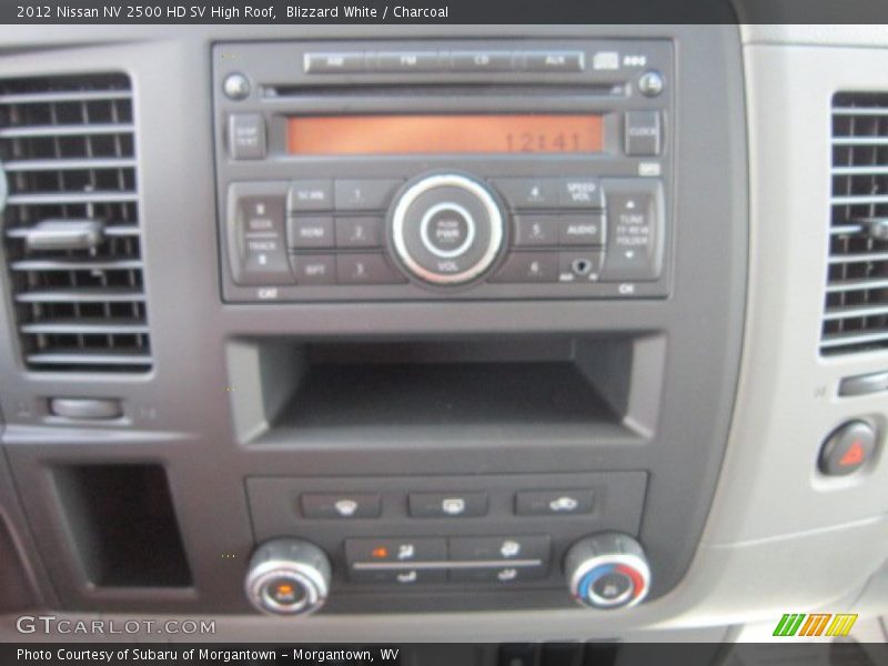 Blizzard White / Charcoal 2012 Nissan NV 2500 HD SV High Roof