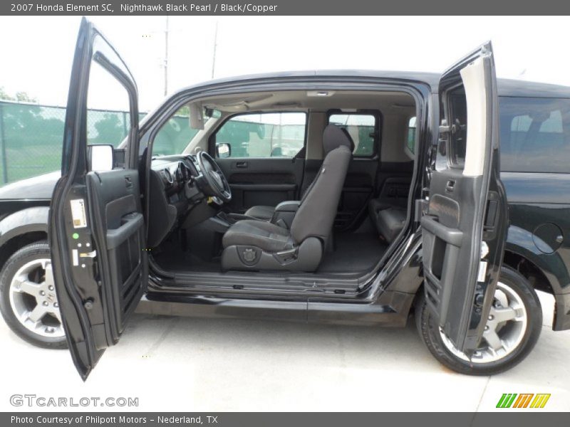 Nighthawk Black Pearl / Black/Copper 2007 Honda Element SC