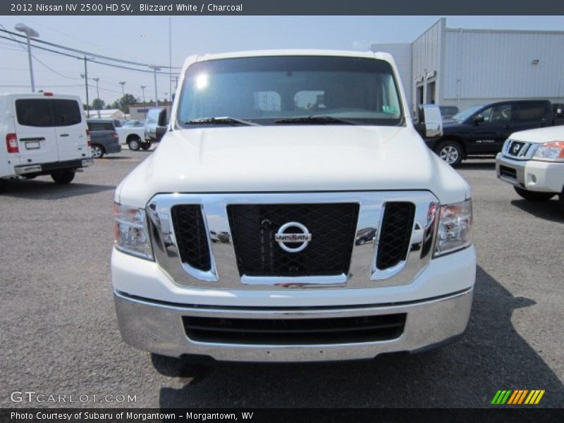 Blizzard White / Charcoal 2012 Nissan NV 2500 HD SV
