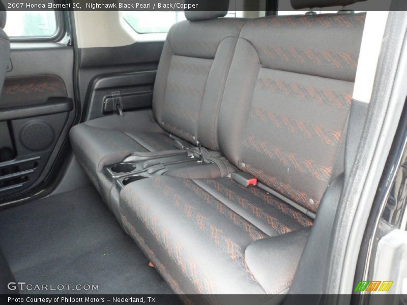 Nighthawk Black Pearl / Black/Copper 2007 Honda Element SC