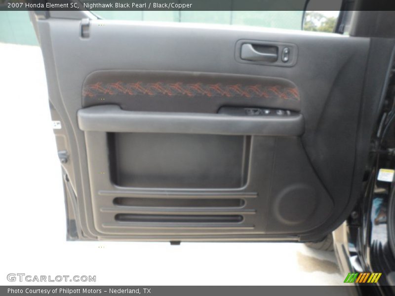 Nighthawk Black Pearl / Black/Copper 2007 Honda Element SC