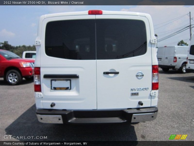 Blizzard White / Charcoal 2012 Nissan NV 2500 HD SV