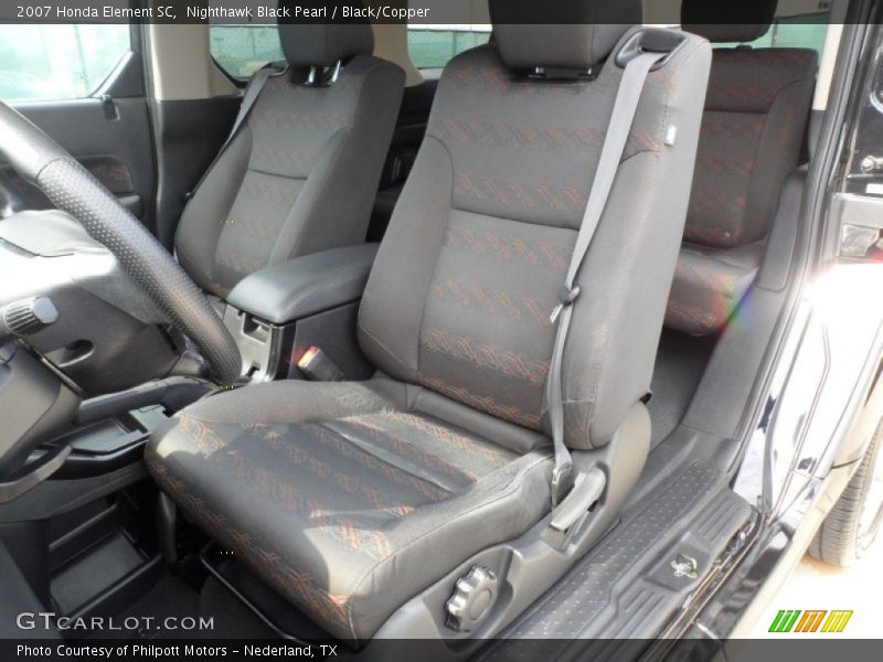 Nighthawk Black Pearl / Black/Copper 2007 Honda Element SC