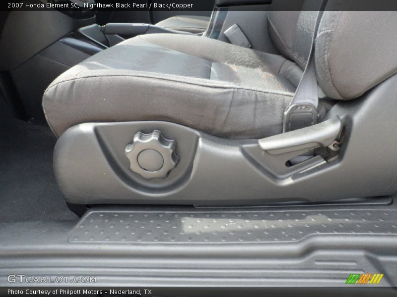 Nighthawk Black Pearl / Black/Copper 2007 Honda Element SC