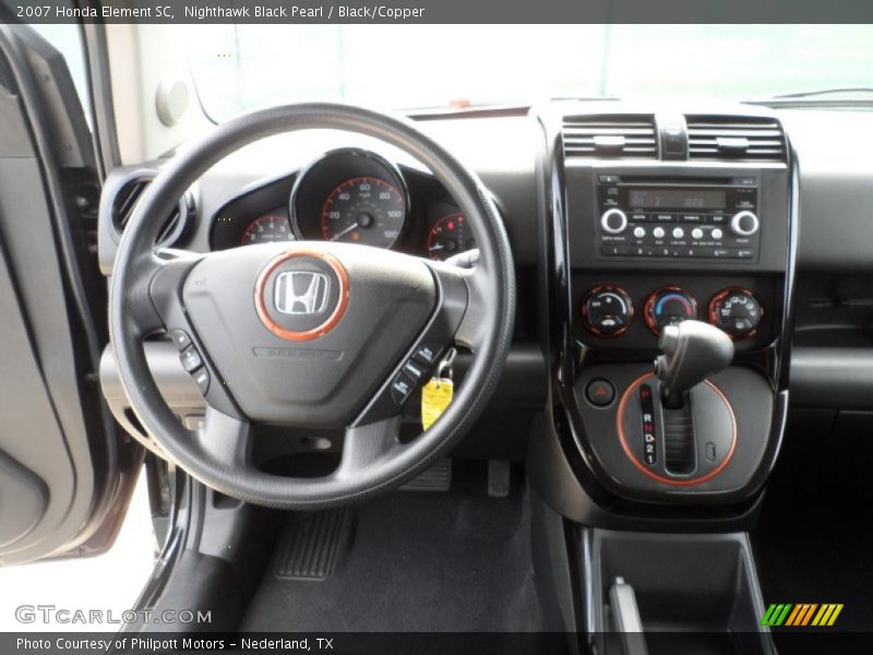 Nighthawk Black Pearl / Black/Copper 2007 Honda Element SC