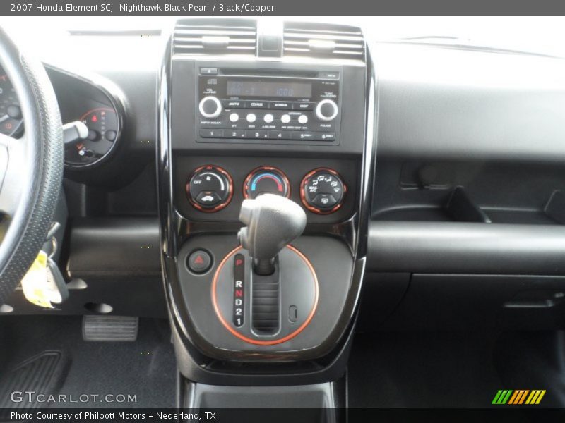Nighthawk Black Pearl / Black/Copper 2007 Honda Element SC