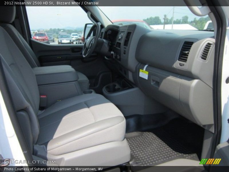 Blizzard White / Charcoal 2012 Nissan NV 2500 HD SV