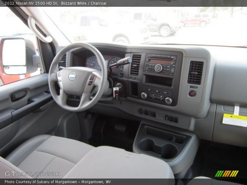 Blizzard White / Charcoal 2012 Nissan NV 2500 HD SV
