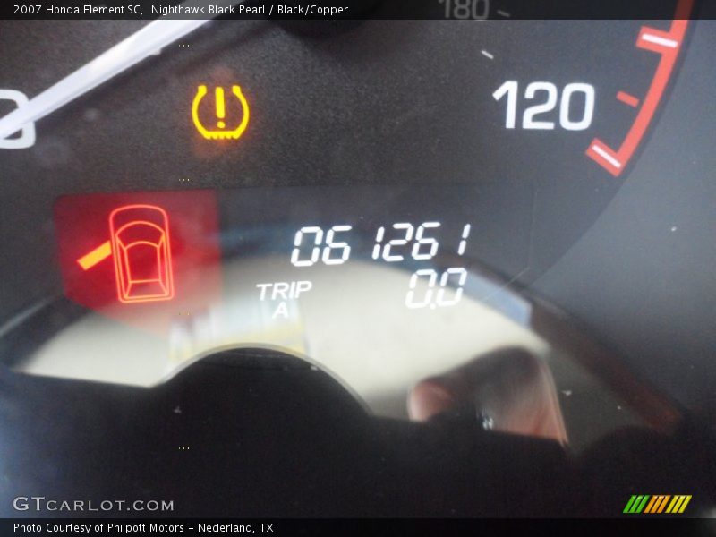 Nighthawk Black Pearl / Black/Copper 2007 Honda Element SC