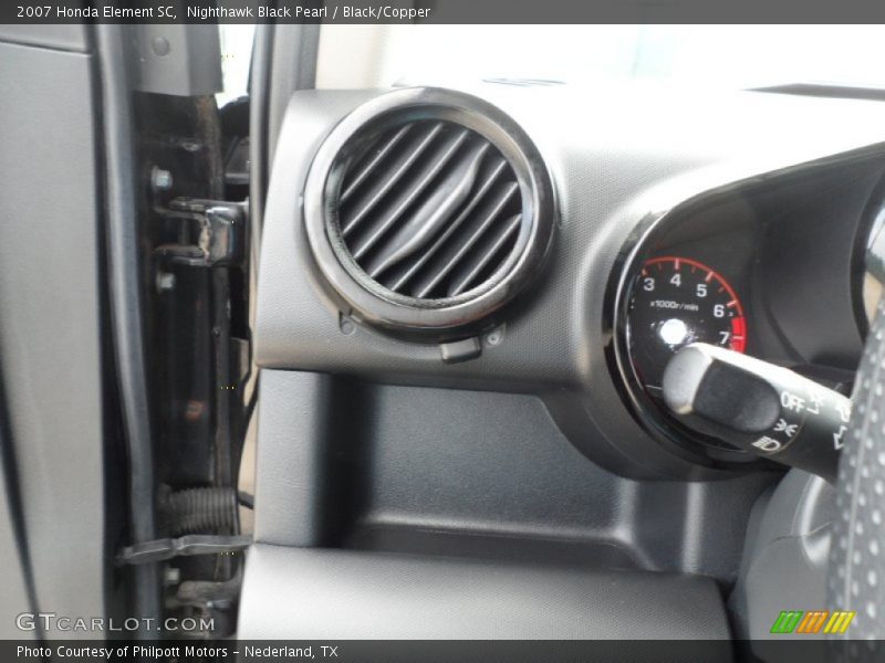 Nighthawk Black Pearl / Black/Copper 2007 Honda Element SC