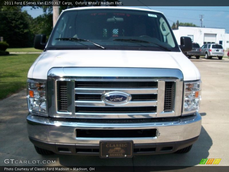 Oxford White / Medium Flint 2011 Ford E Series Van E150 XLT Cargo