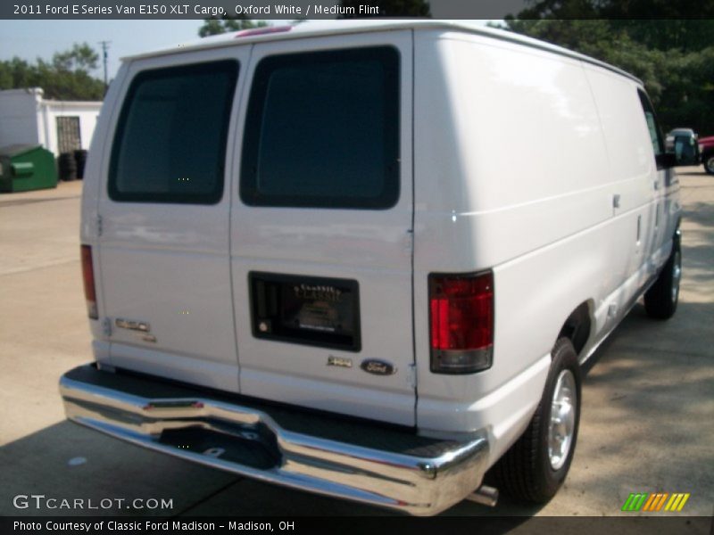 Oxford White / Medium Flint 2011 Ford E Series Van E150 XLT Cargo