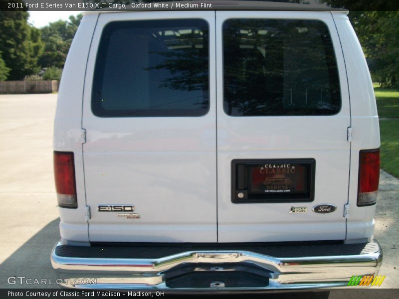 Oxford White / Medium Flint 2011 Ford E Series Van E150 XLT Cargo