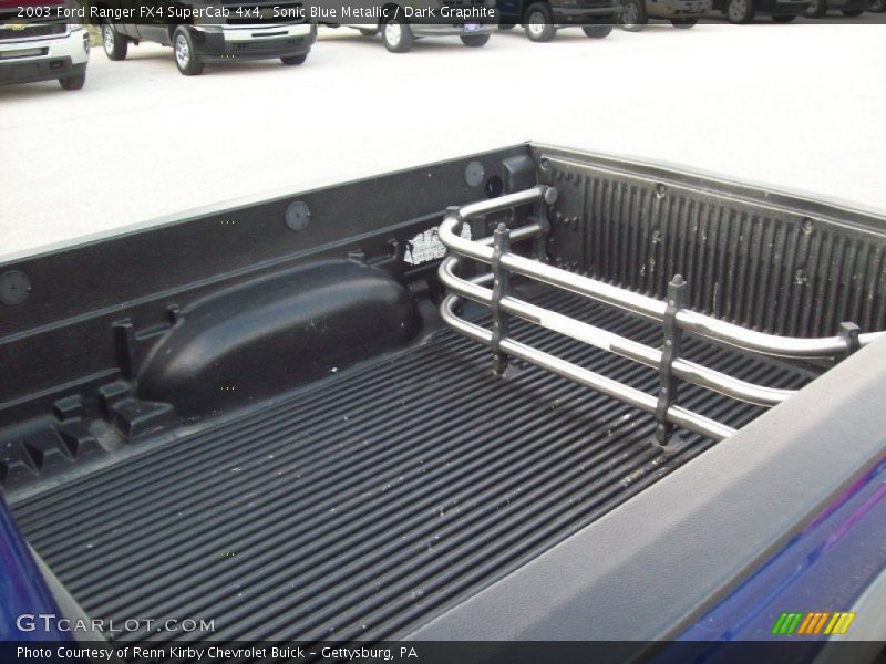 Sonic Blue Metallic / Dark Graphite 2003 Ford Ranger FX4 SuperCab 4x4
