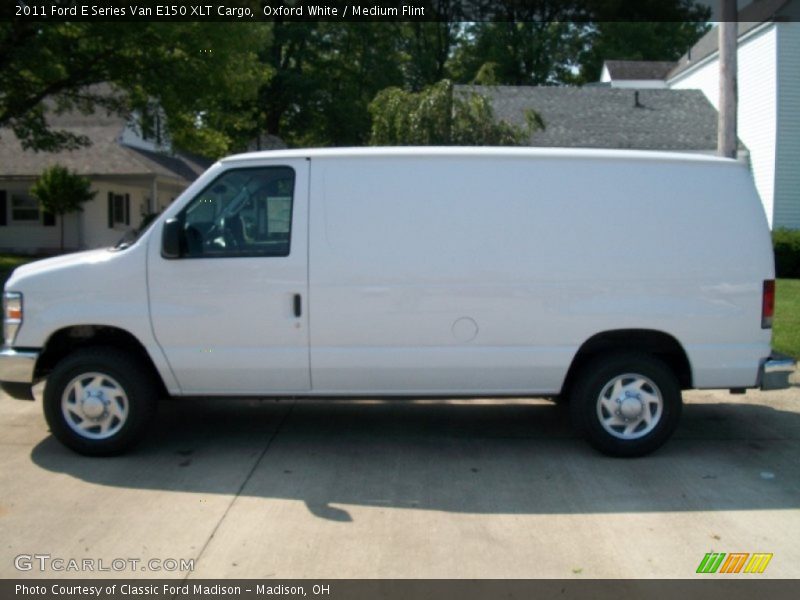 Oxford White / Medium Flint 2011 Ford E Series Van E150 XLT Cargo