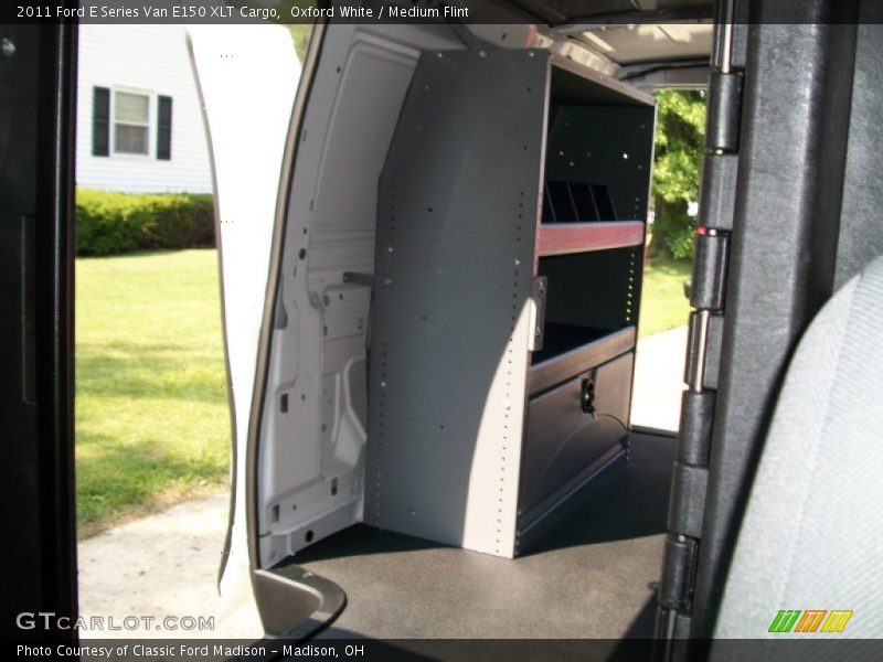 Oxford White / Medium Flint 2011 Ford E Series Van E150 XLT Cargo