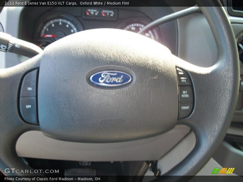 Oxford White / Medium Flint 2011 Ford E Series Van E150 XLT Cargo