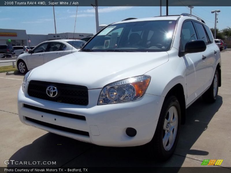 Super White / Ash 2008 Toyota RAV4 4WD