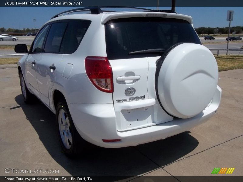 Super White / Ash 2008 Toyota RAV4 4WD