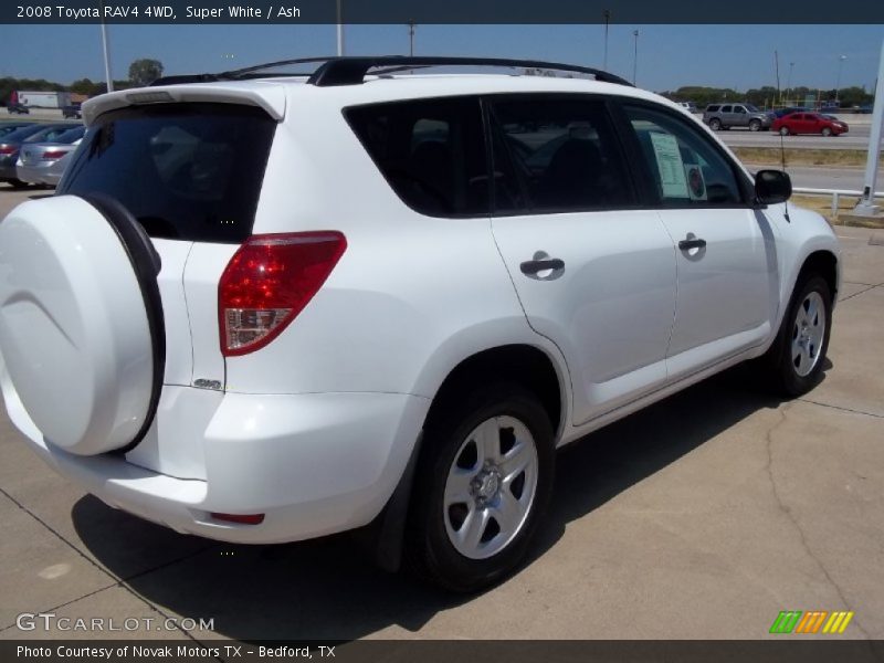 Super White / Ash 2008 Toyota RAV4 4WD