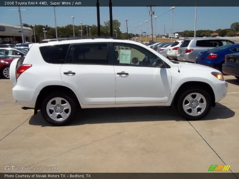 Super White / Ash 2008 Toyota RAV4 4WD