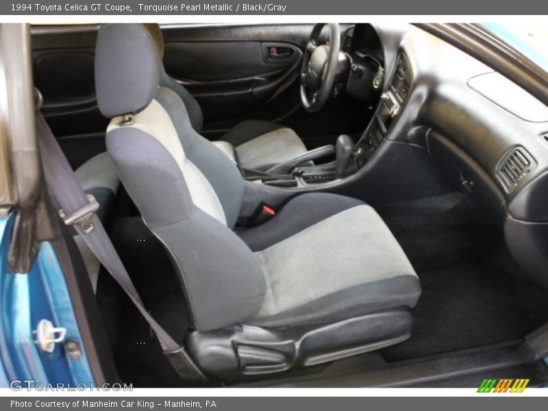 Torquoise Pearl Metallic / Black/Gray 1994 Toyota Celica GT Coupe
