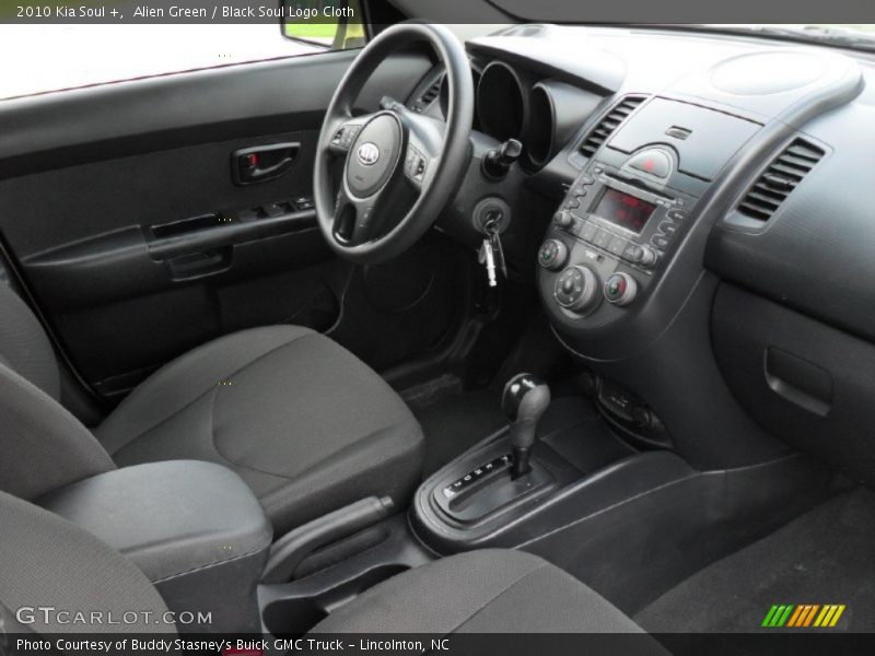Alien Green / Black Soul Logo Cloth 2010 Kia Soul +