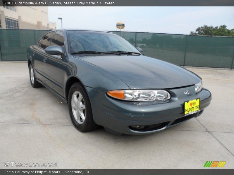 Stealth Gray Metallic / Pewter 2001 Oldsmobile Alero GL Sedan