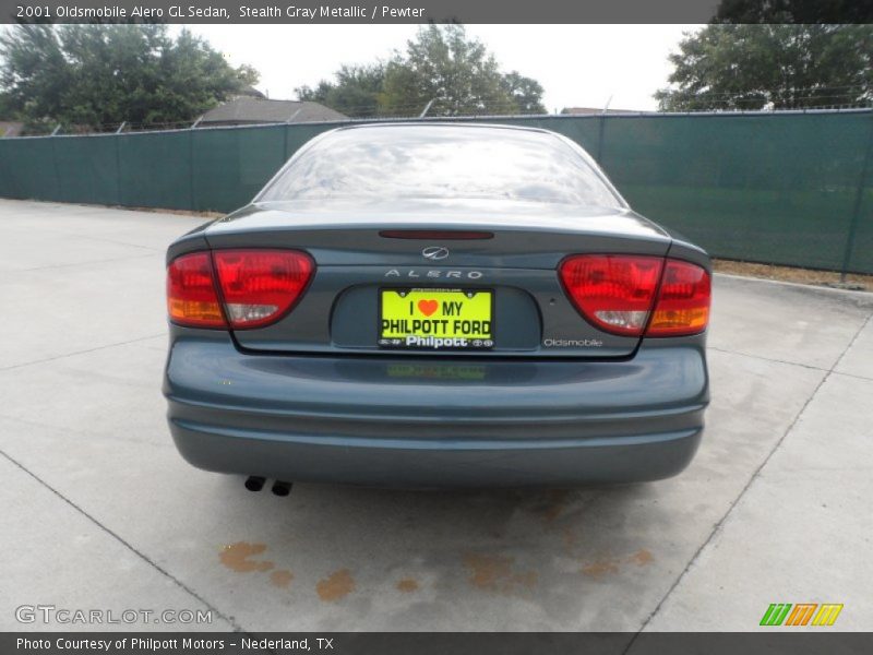 Stealth Gray Metallic / Pewter 2001 Oldsmobile Alero GL Sedan