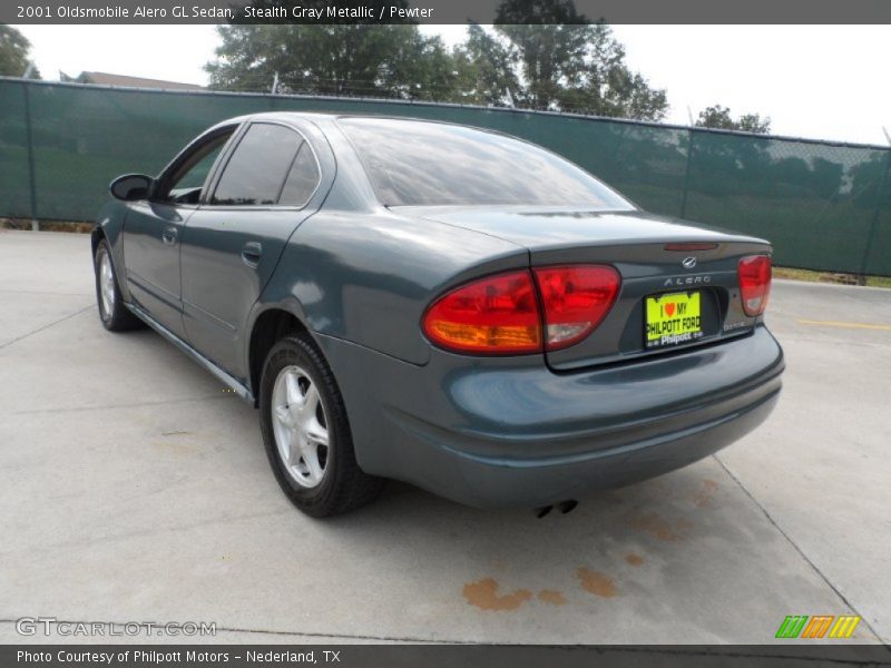 Stealth Gray Metallic / Pewter 2001 Oldsmobile Alero GL Sedan