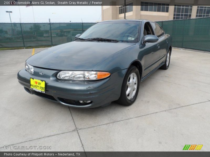 Stealth Gray Metallic / Pewter 2001 Oldsmobile Alero GL Sedan