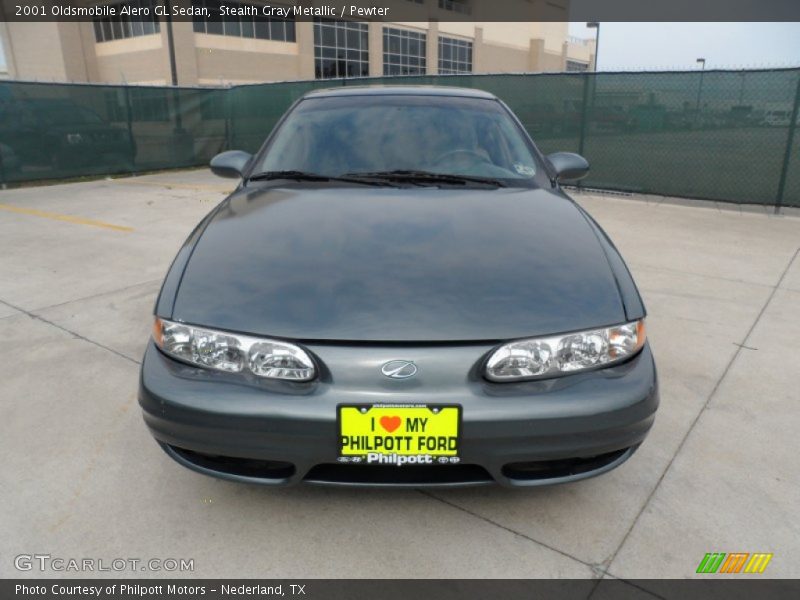 Stealth Gray Metallic / Pewter 2001 Oldsmobile Alero GL Sedan