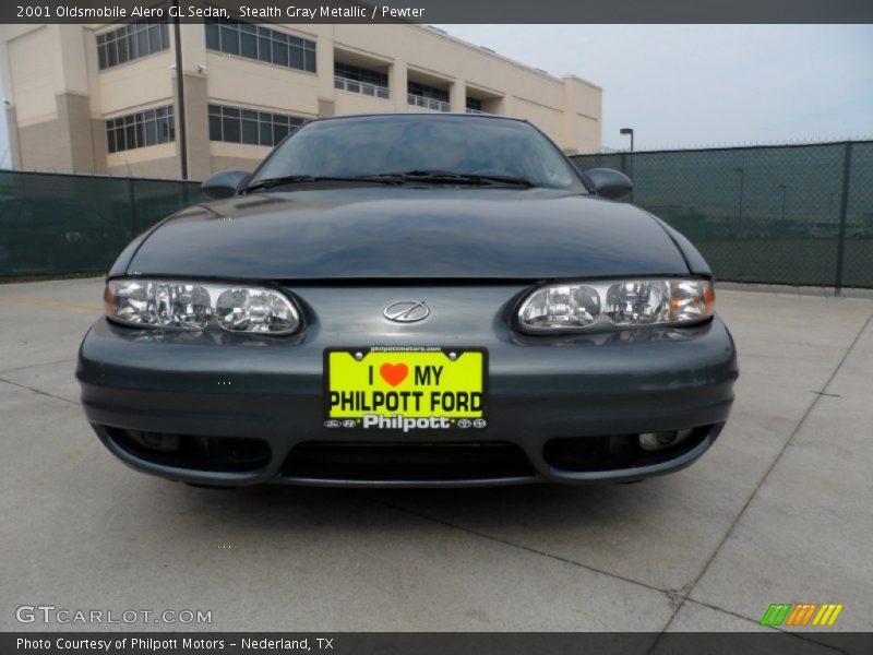 Stealth Gray Metallic / Pewter 2001 Oldsmobile Alero GL Sedan