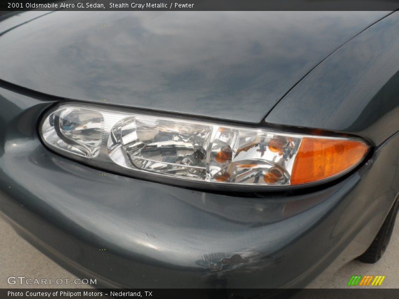 Stealth Gray Metallic / Pewter 2001 Oldsmobile Alero GL Sedan