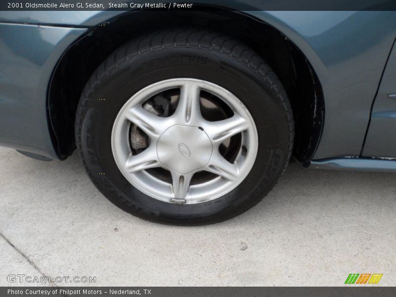 Stealth Gray Metallic / Pewter 2001 Oldsmobile Alero GL Sedan