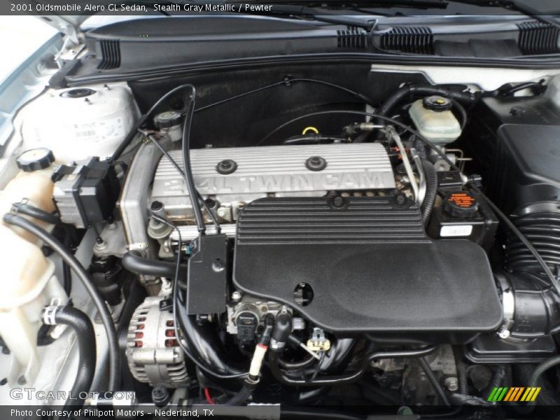  2001 Alero GL Sedan Engine - 2.4 Liter DOHC 16-Valve 4 Cylinder