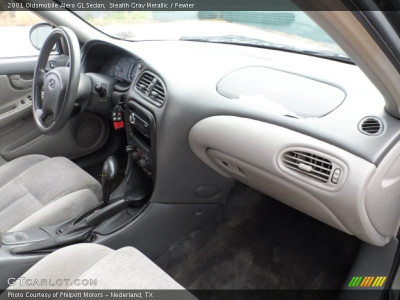  2001 Alero GL Sedan Pewter Interior