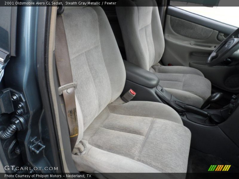 Stealth Gray Metallic / Pewter 2001 Oldsmobile Alero GL Sedan