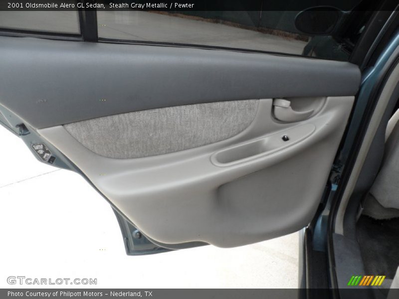 Stealth Gray Metallic / Pewter 2001 Oldsmobile Alero GL Sedan