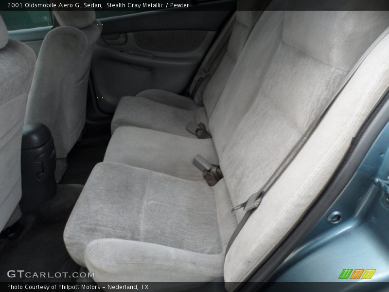  2001 Alero GL Sedan Pewter Interior