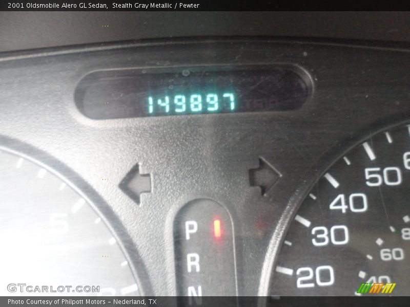 Stealth Gray Metallic / Pewter 2001 Oldsmobile Alero GL Sedan