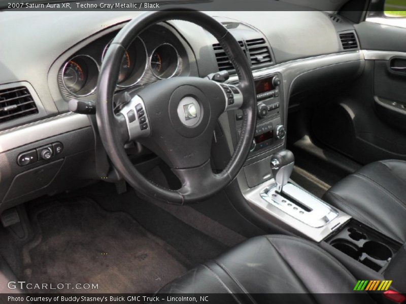 Techno Gray Metallic / Black 2007 Saturn Aura XR