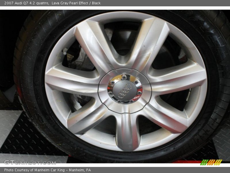Lava Gray Pearl Effect / Black 2007 Audi Q7 4.2 quattro