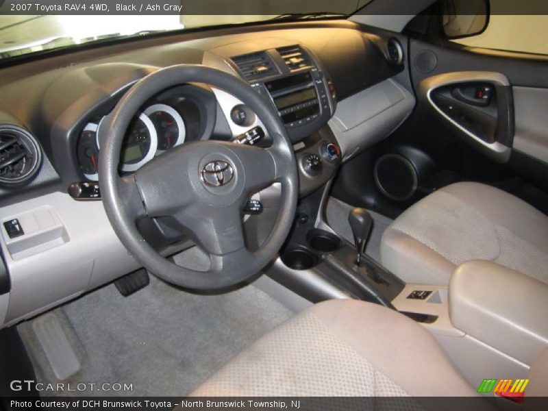 Black / Ash Gray 2007 Toyota RAV4 4WD